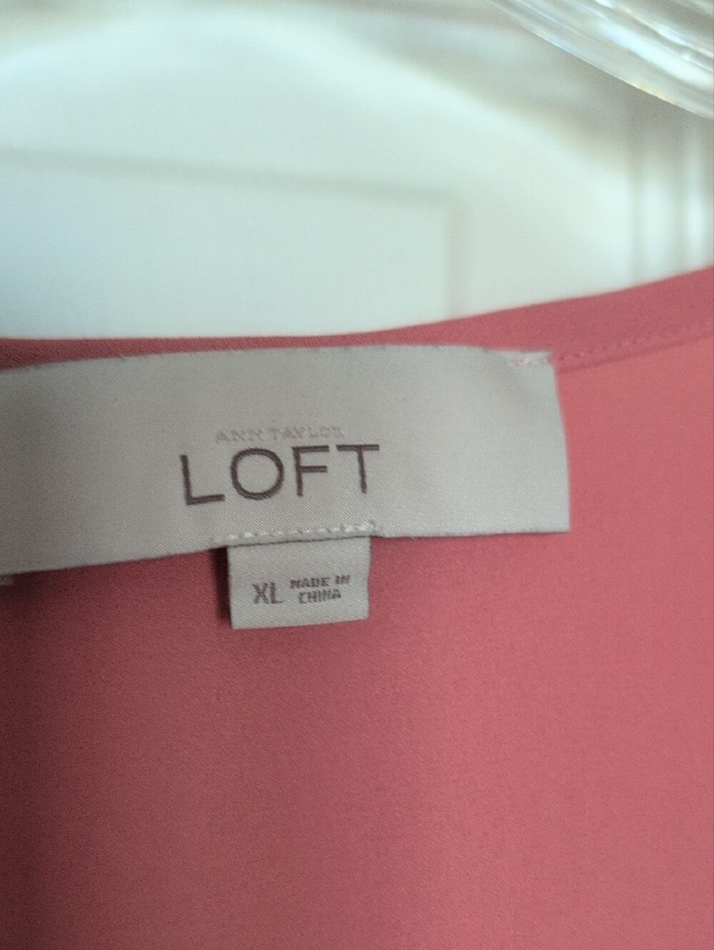 LOFT Rose Pink Cap Sleeve Blouse - Picture 2 of 6